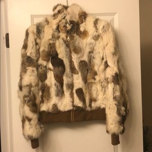 Fur coat from Wilson’s leather